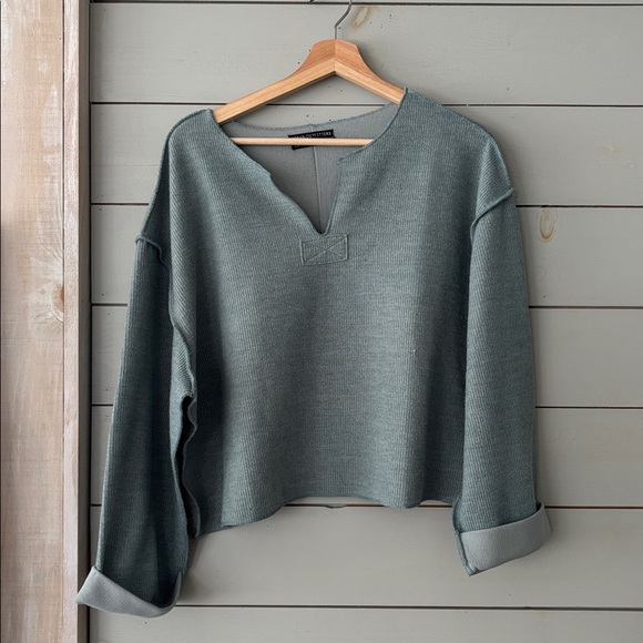 Urban Outfitters Waffle Knit Top – Size Small (S/P) - Picture 4 of 8